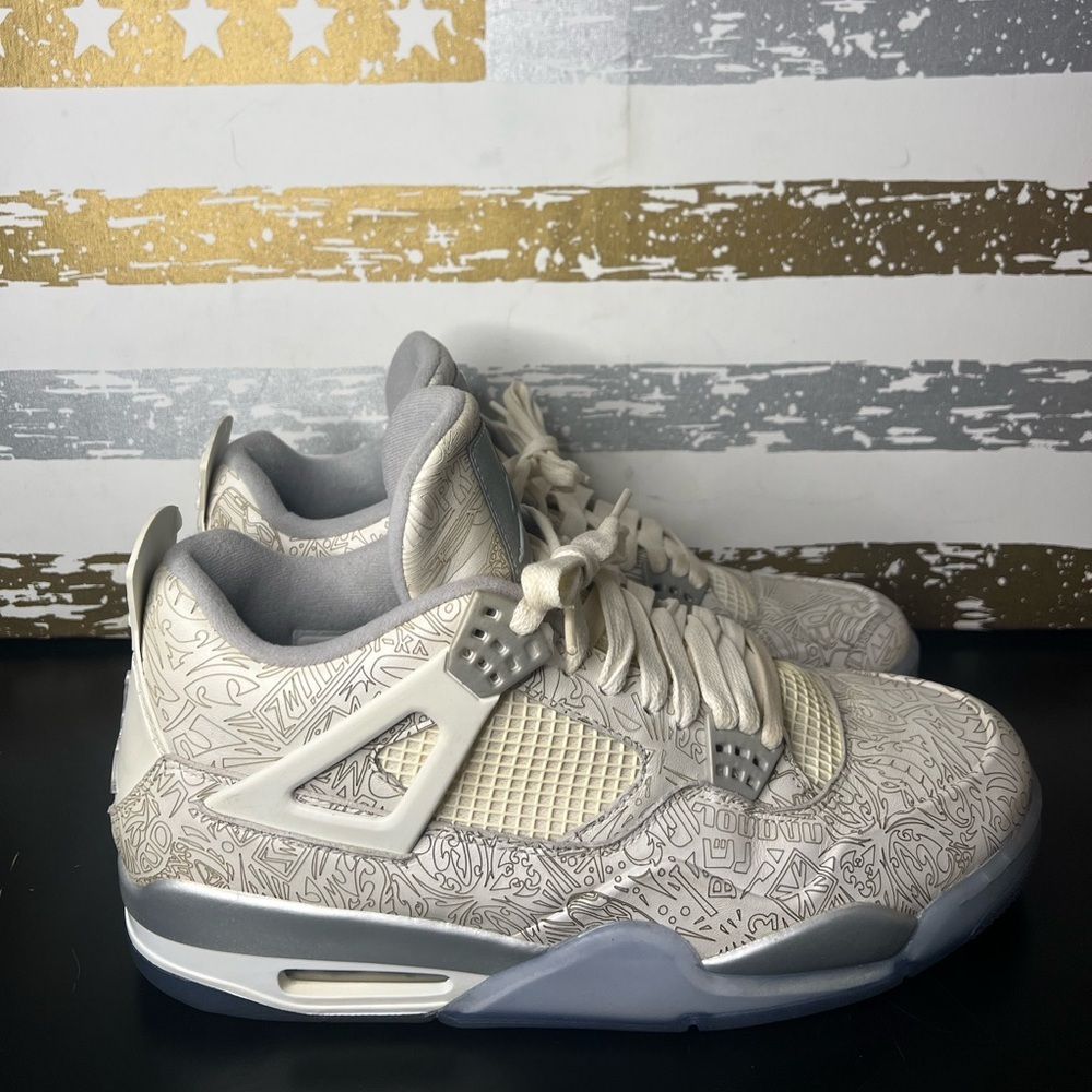 Jordan 4 Retro “30th Anniversary Laser” - Picture 2 of 7